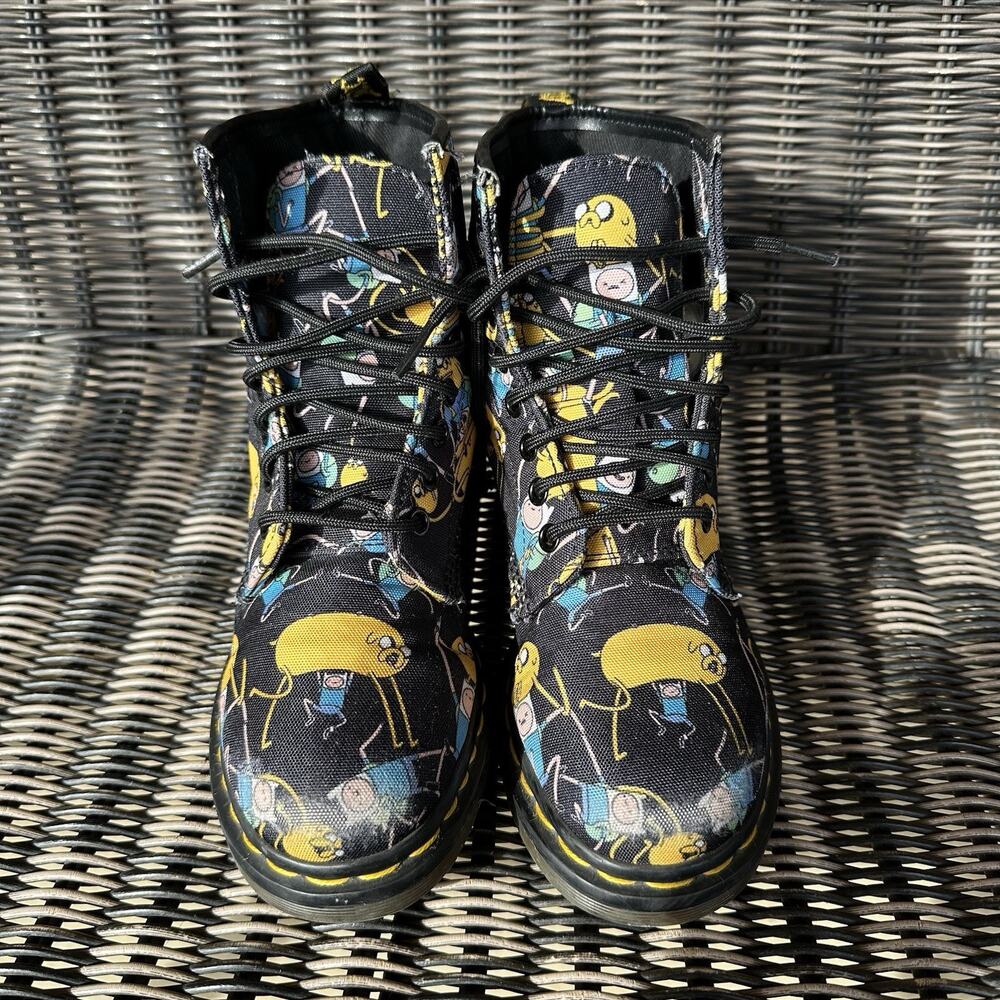Dr Martens Adventure Time 1460 Jake Boots Mens Size 4 Womens Size 5